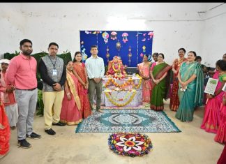 इन्फंट जीजस इंग्लिश हायस्कूलमध्ये नवरात्र उत्सव जल्लोषात