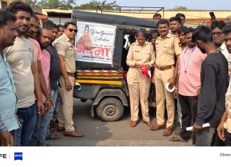 रिफ्लेक्टिव टेप लावल्याने अपघात कमी होण्यास मदत