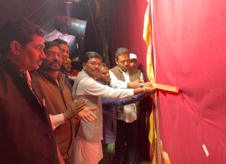 मोजा जडेगाव येथे संगीत रानटी या नाटकाचे आयोजन करण्यात आले