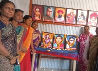 महिला दिनानिमित्त थोर महिलांना अभिवादन