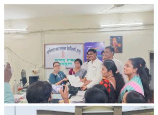 गॅस दरवाढीच्या निषेधार्थ राजुरा येथे काँग्रेसचे धरणे आंदोलन व रॅली : तहसीलदारांच्या मार्फत राष्ट्रपतींना दिले मागण्यांचे निवेदन