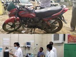 दोन वेगवेगळे अपघात : चिमूरमध्ये दोघांचा मृत्यू, दोन गंभीर जखमी; शाळेचे मुख्याध्यापकही जखमी