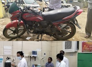 दोन वेगवेगळे अपघात : चिमूरमध्ये दोघांचा मृत्यू, दोन गंभीर जखमी; शाळेचे मुख्याध्यापकही जखमी