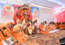 श्रीदत्त शिखर संस्थानवर षोडशी कार्यक्रम भक्तीभावात साजरा