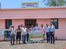 महालगावात कृषी प्रशिक्षणार्थ विद्यार्थ्यांचे आगमन